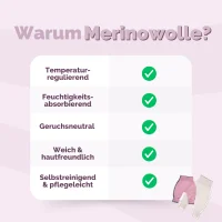 Livella Wickeljacke mit Bundhose aus Merinowolle