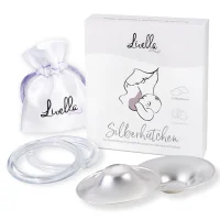 Livella Silver Nursing Cups with Comfort-Rings